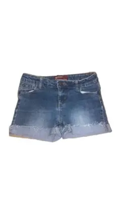 デニム フリンジ加工 ショートパンツ