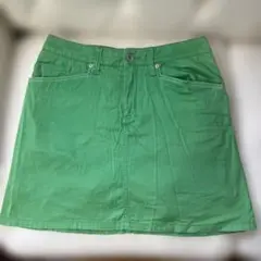 PARADISO♡緑色 スカート インナーパンツ付き