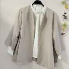 レディース パンツスーツM 上下シャツ3点セット 入園式 入学式