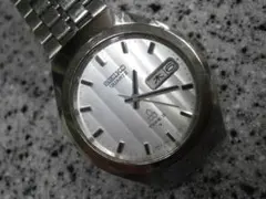 マ*ル様 SEIKO TYPE II　分割縦ストライプ　ベルト延長金具付き　 稼