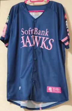 ソフトバンクホークス ユニフォーム ハローキティ 35周年記念 Lサイズ