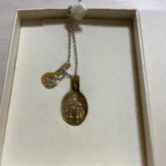 ANAコラボ限定品 NOJESS シルバーネックレス メダイチャーム付き 