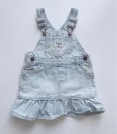 oshkosh デニムサロペット　スカート