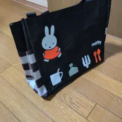ミッフィー トートバッグ 大きめ 黒