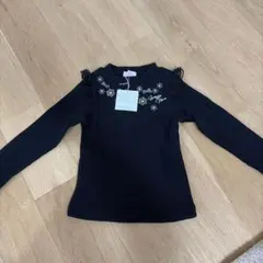 新品未使用品　メゾピアノ　mezzo piano 長袖カットソー 100