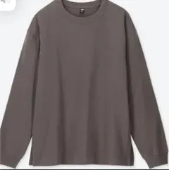 UNIQLO コットンリラックスフィットクルーネックT