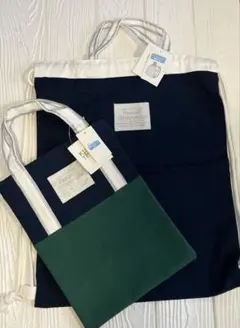 シューズ入れと体操着入れのバック 新品未使用タグ付き