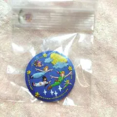 ピーターパン 刺繍 缶バッジ Disney