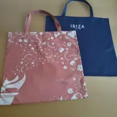 IBIZA ショップエコバッグ袋 2枚セットのサムネイル