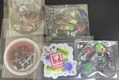 スプラトゥーン シール キーホルダー 5点セット