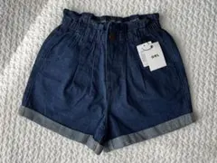 GRL ハイウエストショートパンツ　デニム　ズボン　Lサイズ　新品未使用
