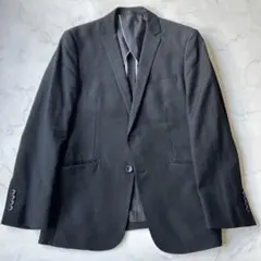 SUIT SELECT 黒 テーラードジャケット ビジネス　ブラック AB5