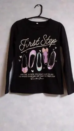 First Step 長袖Tシャツ 黒