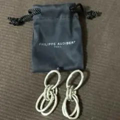 PHILIPPE AUDIBERT ピアス シルバーカラー♡5㎝のサムネイル