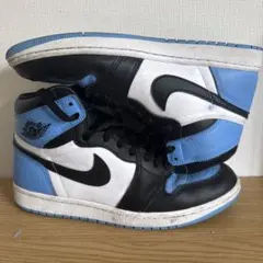 Nike Air Jordan 1 ブラック/ホワイト/ブルー