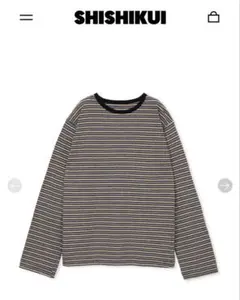 【SHISHIKUI】border ボーダートップス シシクイ