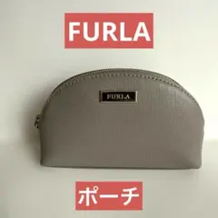 ★FURLA ★グレージュ系ポーチ★