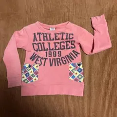 JUNK STORE トレーナー サイズ120 ピンク