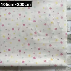 シーチング生地 花柄 106cm×200cm