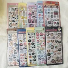 和柄 ボンボンドロップシール 10種セット