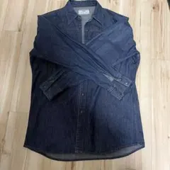 Levi's デニムシャツ インディゴブルー Lサイズのサムネイル