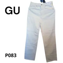 【新品未使用品】GU　レディース　ハイウェストストレートジーンズM　P083