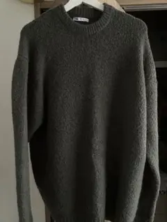 ZARA ニット カーキのサムネイル
