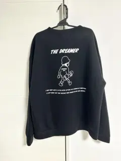 THE DREAMER ブラックスウェットシャツ