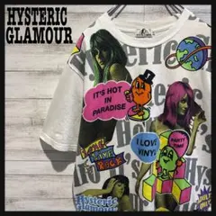 【即完売モデル】ヒステリックグラマー☆ビックロゴ　人気デザイン　半袖Ｔシャツのサムネイル