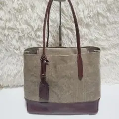 genten ゲンテン ミモザ ベーシック 帆布 本革リュックサック 革タグ付