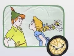 【12/27まで即日発送】ピーターパン ポーチ付ブランケット（ディズニー）