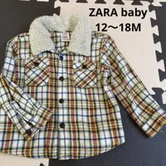 男女兼用　ファー付きチェックシャツ