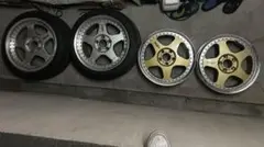 17インチ　9J+35 ディスモンド　ケーニッヒ　リムセット　深リム　送料分 17インチ 9J+35 ディスモンド ケーニッヒ SSR リムセット 深リム