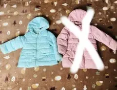 ベビー冬ダウンコート100サイズセット