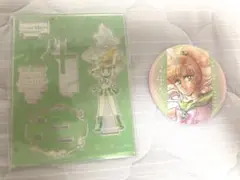 新品未使用　セーラームーンミュージアム　アクリルスタンド　缶バッジ　ジュピター