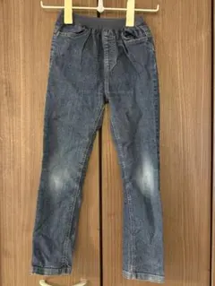 petit main デニムロングパンツ