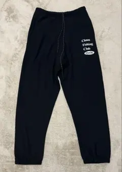カオスフィッシングクラブ ビームス スウェットパンツ 黒 M