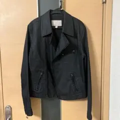 Banana Republic ライダース風　ジャケット ブラック Mのサムネイル