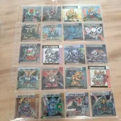 元祖SDガンダムスナック　第1弾　第2弾　Ⅰ＋Ⅱ　おまけシール　まとめ売り