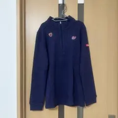 master bunny edition ハーフジップトレーナー