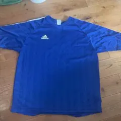 adidas サッカーシャツ ブルーのサムネイル