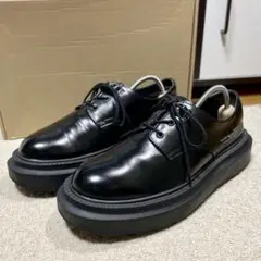 GU×undercover チャンキーソールプレーントゥシューズ 27cm 厚底