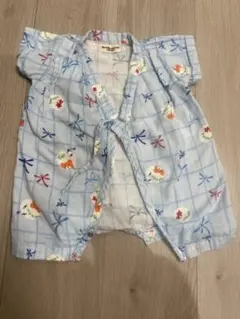 Hot Biscuits 水色 甚平 60〜70