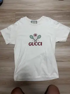GUCCI グッチ リス ロゴ ロンT 長袖Tシャツ ホワイト - メルカリ