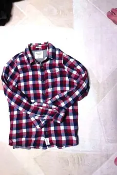 お洒落オススメ新品アバクロンビー&フィッチ長袖厚地シャツXL