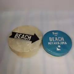 【BEACH】シェル素材 アクセサリーケース 2個セット