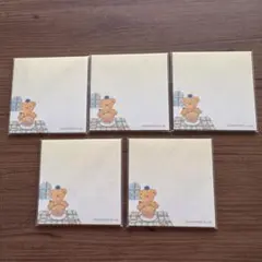 ぽすくま ふせん 5個セット 日本郵便のサムネイル
