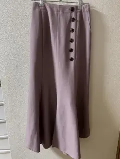 ナイスクラップ　マーメイドスカート　ラベンダー