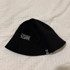 黒 バケットハット xgirl