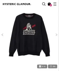 HYSTERIC GLAMOUR ニットセーター Mサイズ - メルカリ